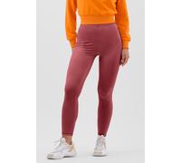 Enorsia High Waist Ribbed Leggings In Red Red