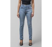 ENORSIA High Waist Slim Fit Jeans - 14 - 70% Cotton, 25% Polyester, 2.8% Viscose, 2.2% Spandex - Light Blue
