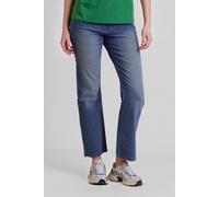Enorsia High Waisted Flared Jeans In Dark Blue Dark Blue