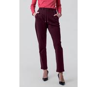 Enorsia Jersey Tapered Trouser Red