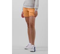 Enorsia Jersey Terry Roll Up Hem Hot Shorts In Orange Orange