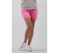 Enorsia Jersey Terry Roll Up Hem Hot Shorts In Pink Pink