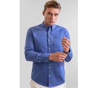 Enorsia Men's Button Down Collar Shirt in Blue | Size: Medium Enorsia Blue M
