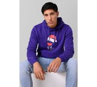Enorsia Men's Christmas Graphic Hoodie in Violet | Size: Medium Enorsia Violet M