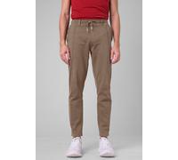 Enorsia Men's Classic Front Seam Jersey Trouser in Brown | Size: 2XL Enorsia Brown 2XL