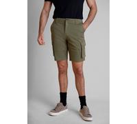 Enorsia Men's Cotton Stretch Cargo Shorts in Olive | Size: 38 Enorsia Olive 38