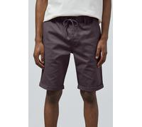 Enorsia Men's Cotton Stretch Folded Hem Shorts in Brown | Size: 34 Enorsia Brown 34