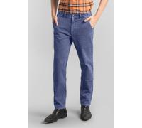 Enorsia Men's Elasticated Waist Relax Fit Raw Jeans in Blue | Size: 32 Enorsia Blue 32