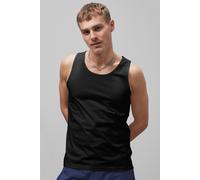 Enorsia Men's Essential Cotton Vest in Black | Size: Large Enorsia Black L