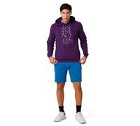 Enorsia Mens Essential Jersey Shorts with Elasticated Waist, Adjustable Drawstring, Rib Detailing On The Waist, and Three Pocket Design (Blue, XXL)