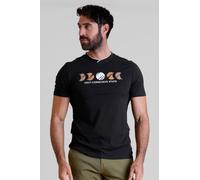 Enorsia Men's Graphic Printed T-Shirt in Black | Size: Medium Enorsia Black M