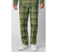 Enorsia Men's Green Woven Check Pyjamas Bottoms | Size: 32 Enorsia Green 32