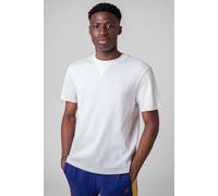 Enorsia Men's Men's Regular Fit Waffle T-Shirt in White | Size: 2XL Enorsia White 2XL