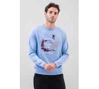 Enorsia Men's Paradise Surf Sweatshirt in Light Blue | Size: Large Enorsia Light Blue L