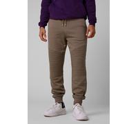 Enorsia Men's Pleated Plain Drawstring Jogger in Brown | Size: Small Enorsia Brown S