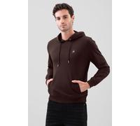 Enorsia Men's Premium Pull Over Hoodie With Signature Logo in Brown | Size: Medium Enorsia Brown M