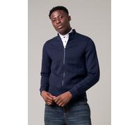 Enorsia Men's Premium Texture Jersey Jacket in Navy | Size: Medium Enorsia Navy M