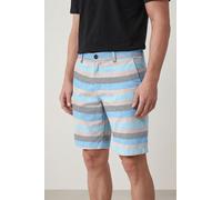 Enorsia Men's Regular Fit Cotton Striped Chino Shorts | Size: 38 Enorsia Multicolor 38