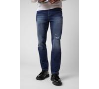 Enorsia Men's Regular Fit Ripped Jeans in Blue | Size: 40 Enorsia Blue 40