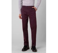 Enorsia Men's Regular Fit Twill Chinos in Red | Size: 36 Enorsia Red 36