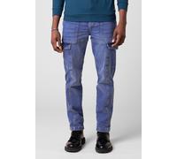 Enorsia Men's Regular Fit Utility Jeans in Blue | Size: 30 Enorsia Blue 30