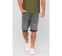Enorsia Men's Relax Fit Folded Hem Denim Shorts in Grey | Size: 36 Enorsia Grey 36