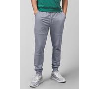 Enorsia Men's Ribbed Hem Terry Jogger in Grey | Size: 2XL Enorsia Grey 2XL