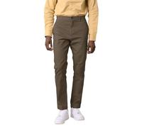 Enorsia Mens Semi Formal Chino Trouser with Button Fastening, Zip Fly, Side Slip Patch Pockets, Belt Loop Detailing (Brown, 36)