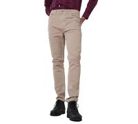 Enorsia Mens Slim Fit Coloured Denim Jeans, Soft Cotton Twill, Classic Pocket Design, Branded Leather Waistband, Zipper Fly, Stylish & Versatile Wear (34, Khaki)