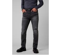Enorsia Men's Slim Fit Distressed Stretch Jeans in Grey | Size: 32 Enorsia Grey 32
