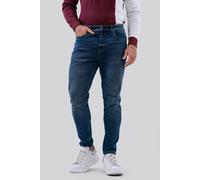 ENORSIA Men's Slim Fit Jeans - 32 - Deep Blue - 98.5% Cotton 1.5% Spandex