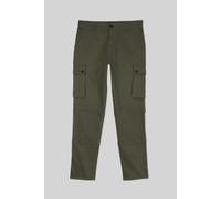 Enorsia Men's Utility Cargo Seam Trousers in Olive | Size: 38 Enorsia Olive 38