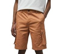 Enorsia Mens Utility Cargo Shorts - Stretch Spandex Cotton, Multiple Pockets with Snap Button, Zip & Button Fly, Durable Workwear for Outdoor & Casual Wear (Orange,38)