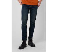 Enorsia Men's Vintage Washed Tapered Fit Jeans in Blue | Size: 38 Enorsia Blue 38