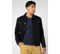 ENORSIA Mens Washed Black Denim Jacket - XXL - MID BLACK - 70% Cotton, 8.4% Rayon, 19.7% Repreve Polyester, 1.9% Elastene