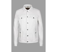 Enorsia Men's White Denim Jacket | Size: Large Enorsia White L