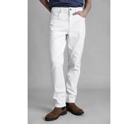 ENORSIA Men's White Slim Fit Essential Stretch Jeans - White - White - 98.5% Cotton, 1.5% Spandex