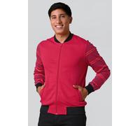 Enorsia Men's Zip Through Christmas Jacket in Red | Size: Medium Enorsia Red M