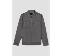 Enorsia Men's Zip Through Shaket in Grey | Size: Large Enorsia Grey L
