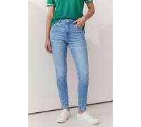 Enorsia Mid Waist Skinny Jeans In Light Blue Light Blue