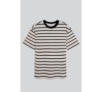 Enorsia Oversized Heavyweight Crew Neck T-Shirt In Cream Cream