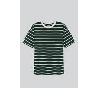 Enorsia Oversized Heavyweight Crew Neck T-Shirt In Green Green