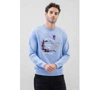 ENORSIA Paradise Surf Sweatshirt - XXL - Sky - 100% Cotton Terry