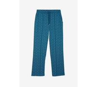 Enorsia Pleated Wide Leg Trouser In Blue Blue
