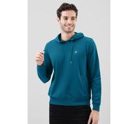 ENORSIA Premium Pull Over Hoodie With Signature Logo - XXL - Blue - 100% Cotton Terry