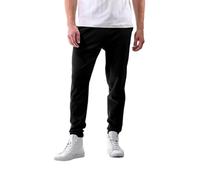 Enorsia Premium Soft Cotton Jogger with Elasticated Waist, Classical Side Pockets and Regular fit - Black, S