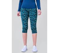 Enorsia Printed Cropped Leggings In Navy Navy