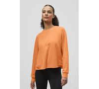 ENORSIA Raw Edge Sweatshirt - 16 - Orange - 55% Cotton, 45% Polyester