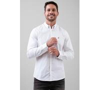 Enorsia Signature Slim Fit Oxford Shirt - XL - White - 98% Cotton, 2% Spandex