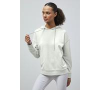 ENORSIA Slanty Patch Pocket Hoodie - 12 - White - 55% Cotton, 45% Polyester